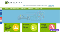 Desktop Screenshot of mindsharp.com